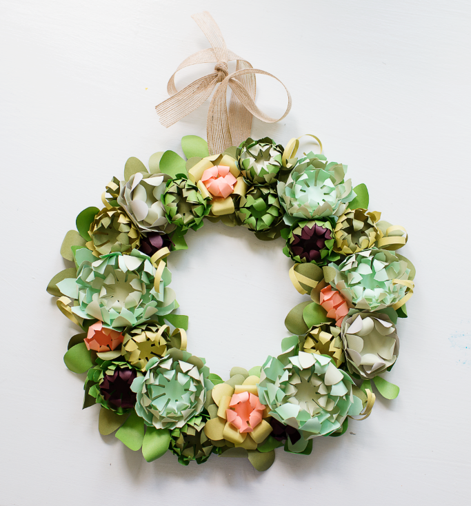 婚礼达人婚礼灵感20款缤纷多彩的春天花环，与烂漫的春光来一场约会吧！